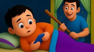 Johny Johny Yes Papa | Funny Baby Song | Eating Sugar Cartoon | bhoobhookids