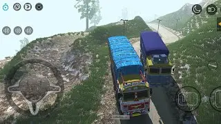 Indian track simulator Best games for android/Over loaded track driving/B.M.K track driving
