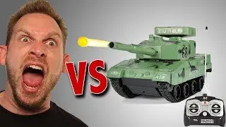 RC Military Battle Tank Unboxing