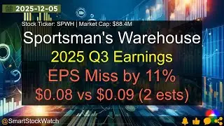 Sportsman's Warehouse (SPWH|$88.4M) - 2025 Q3 Earnings Analysis