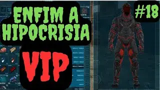 ARK PRIMAL FEAR Modo HardCore Ragnarok #18 APELEI kkkkkk  !!!