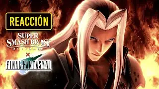 Mi REACCIÓN en DIRECTO a SEPHIROTH en SUPER SMASH BROS. ULTIMATE!