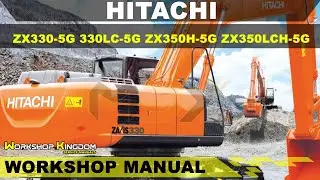 HITACHI ZX330-5G 330LC-5G ZX350H-5G Workshop Service Repair Manual - English - PDF Download