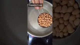 Peanut Chutney for Idli and Dosa #shorts #peanutchutney #groundnut #peanut #chutney