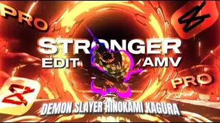 STRONGER🔥 - Tanjiro Demon Slayer [EDIT/AMV]