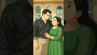 Ghibli Style Art #ghibli #ghiblistyle #ghiblifanart #couple