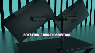 New RGB monitor stand with 3 USB Ports, Charging and USB Data Transfer Function, 13-27&ldquo; Monitors