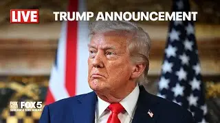 LIVE: President Trump Announcement