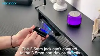 BFBB0: 3.5mm Male to 2.5mm Female Stereo Jack Adapter
