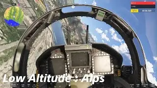 Microsoft Flight Sim 2024 - Low Altitude Challenge : Alps