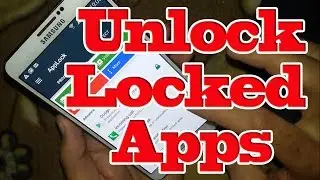 Unlock Locked App Without Password | Pattern