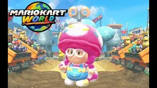 Mario Kart World - 150cc VS Races (Custom Items, 8 races) - Soft Server Toadette Gameplay