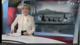 Icelandic TV 2 news, 3rd and 4th Oceanrowing world records, rowing across Indian Ocean