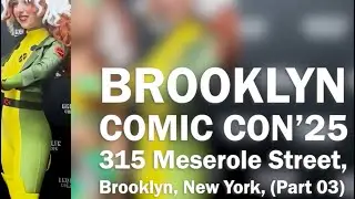Brooklyn Comic Con, NY. Summer 2025.