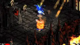 Diablo 2 Double Throw Barbarian Vs Chaos Sanctuary