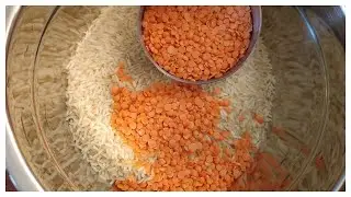 Cook red lentils  with rice this way ,the result will be delicious and Amazing |Easy and recipe