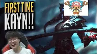 Faker Plays Kayn but Every Time He Kills IT GETS FASTER! - Faker Stream Highlights (Translated)