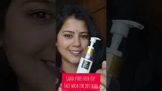 Good vibes rose Hip face wash for dry skin ❤️ #song #music #coversong #newsong #marathisong