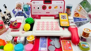 [toy asmr] Pink Cash Register Toy Playset ASMR Satisfying with Unboxing