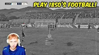 PLAYING 1850's FOOTBALL MATCH IN FIFA 23 (NEW FEATURES)