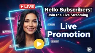 👉 Live Permotion for Subscribers only Rizwan YouTube Tech content