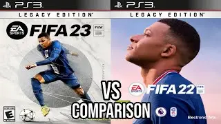 FIFA 23 против FIFA 22 PS3