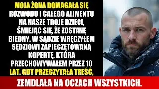 ŚMIAŁA SIĘ W SĄDZIE, PROSZĄC O ROZWÓD — ALE KIEDY WRĘCZYŁAM SĘDZIEMU KOPERTĘ, ZEMDLAŁA