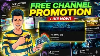 🔥 Aaj Free Promotion Hua Hai! In Channels Ko Support Karein! ❤️