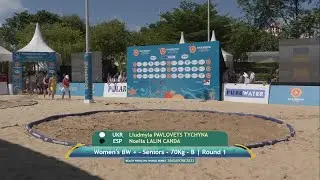 B | Round 1 &bull; Women's BW +70Kg &bull; Liudmyla PAVLOVETS TYCHYNA (UKR) vs. Noelia LALIN CANDA (ESP)