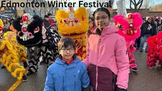 Ultimate fun in Edmonton Winter Festival 2023 😍