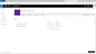 New Document Library in SharePoint 2016 (Part 1)