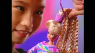 Barbie superchioma (Totally Hair) 1992  Spot italiano HQ
