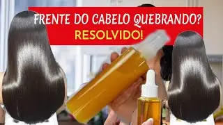 Como recuperar cabelo quebrado na frente