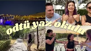 odtü'de yaz okulu,yemekhaneyi puanladık, 7.cadde , cermodern açık hava sineması, | VLOG4