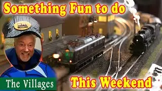 The Villages Model Train Club Show and Sale this weekend at the Savannah Center.  September 16/ 17.