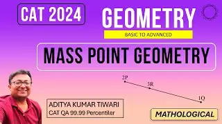 Mass Point Geometry & Cevian Theorem | Triangles || Geometry || CAT 2024 QUANT || QUANT