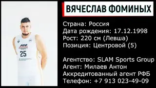 Вячеслав Фоминых 2024 / SLAM Sports Group