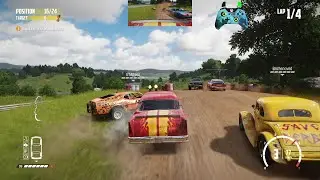 Wreckfest 25.11.01 Hotshot Rumble Race - Midwest MotoCenter Main Circuit Reverse