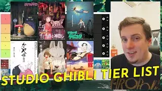 Studio Ghibli Tier List! (All 24 Films Rated from 1984 to 2020)