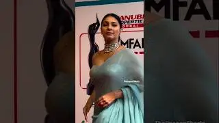 Tanishaa Mukherjee🔥looking so stunning in saree on Filmfare OTT Awards|The Unseen Shorts