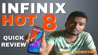 INFINIX HOT 8 Review in Hindi | Best Budget Smartphone in India? | SDMOTech