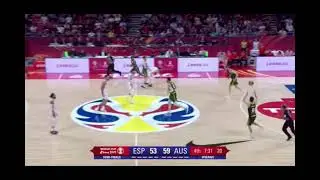 Nick Kay screen vs Spain 2019 World Cup