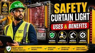 Importance of Safety Light Curtain | What is Safety Light Curtain and There Benifits 