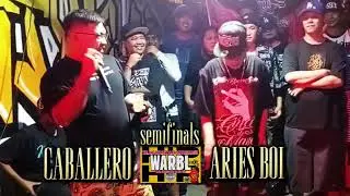 WARBL/SEMIFINALS/CABALLERO VS ARIE BOI /