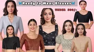 🦋Ready to Wear Blouse from Flipkart #readytowear #blouse #celebritystyle #trendy #cotton 