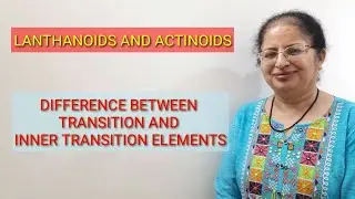 Difference Between Transition and Inner Transition Elements