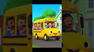 Happy School Bus Ride 🚌 | Kids Fun Song | Nursery Rhyme