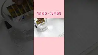 Art Hacks for Lazy Artist 🌼 #shorts #viralshorts