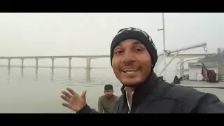 Gahgra River pe railway aur road ke bridge ka video | River front