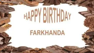 Farkhanda   Birthday Postcards & Postales